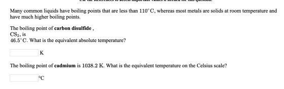 осс пе кеспC 0 acco ппро таша uportant values II lucu 101 ms question. Many common liquids have boiling points that are less