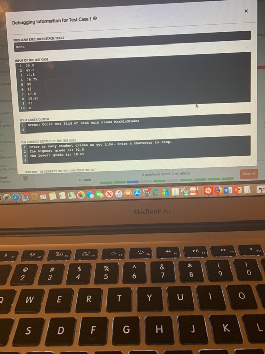 Debugging Information for Test Case 1 PROGRAM BICUTON STAGE TRACE None INPUT OF THE TEST CASE 245. 78.75 767.5 10.65 YOUR COD