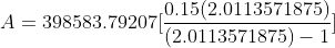 0.15(2.0113571875) (2.0113571875)- 1 A398583.79207
