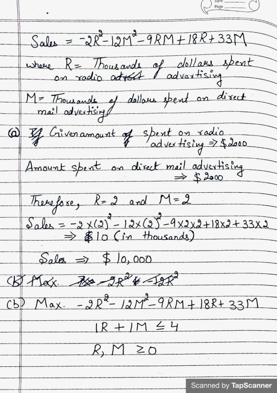 Page where Be Themen hemen advertising Sales -22_19M8-9RM +18R+33M dollars spent on radio adrest M- Thousands dollars pent di