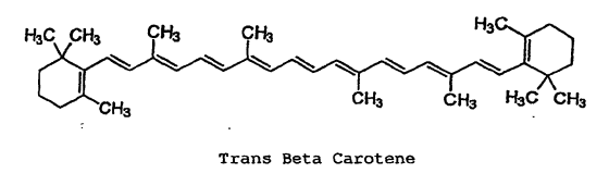 HA HzC CH3 CHE sa CH CHz HC CHg Trans Beta Carotene