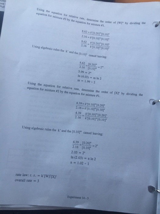 Can someone please help with the reactions and equ