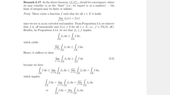 Remark 3.17. In the above theorem, {n} should be convergence, where we may consider as the limit (i.e., we regard as a numb