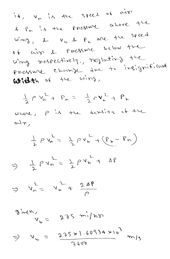 air Speed above Le Рреwwe wm Se eed air & be low the uimg pespectivel., melatig te insignifitant Pneswe chande n to idth of T