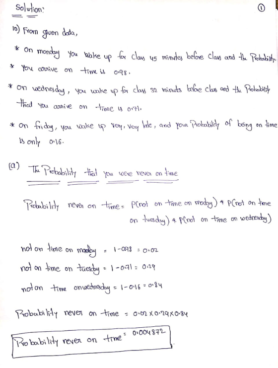Souion YOm Cen dcia, * On mo an 45 minutes beo e clana 米 ha on ime ,You ake s onl 16 wexe neve on time neven on on me on tue on-one on-ta ot on n on Robabili4Y never on-time σ.02xongXO3Y : 0004872. PRo bo bi ty rever on trme