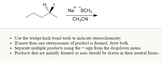 Use the wedge hash bond tools to indicate stereo c