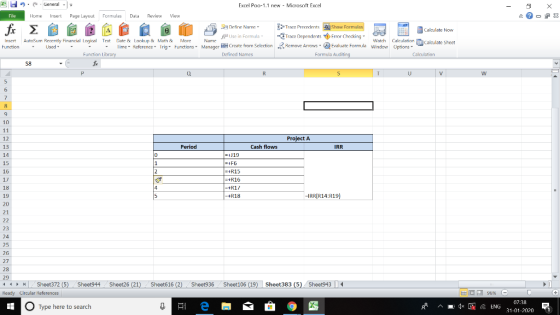 Excel Poo-1.1 new - Microsoft Excel 2. General - - Home Insert Page Layout - 7 X File Formulas Dala Review View Calculate Now