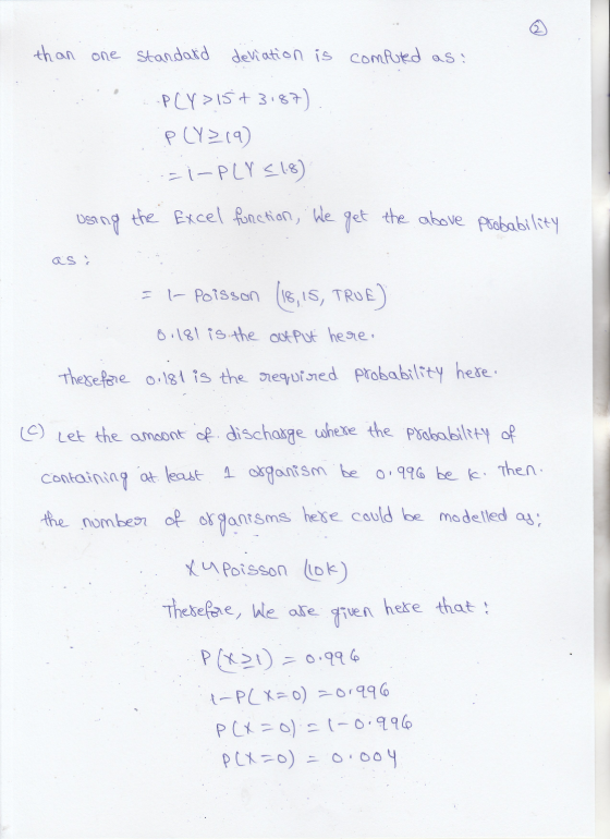 than one standard deviation is computed as: .PLY 15+ 3187) PCY19) -----PLY 518) using the Excel function, We get the above po
