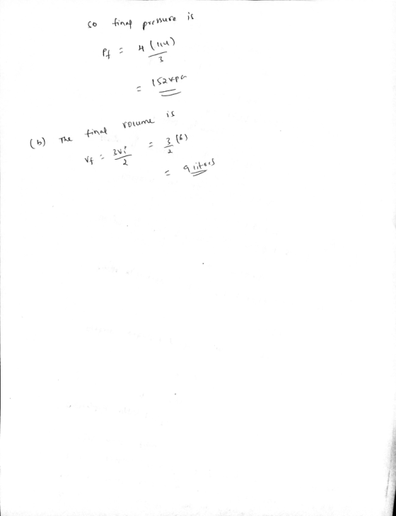 fint peure (b) finat Volum The _3 (4) Vf 2v 9itees