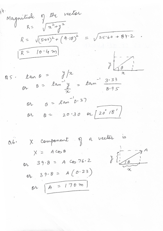 ss, tan θ 3.33 8 9 S tan 3 ovn a veclas 39.8 = A c 76.2 or A