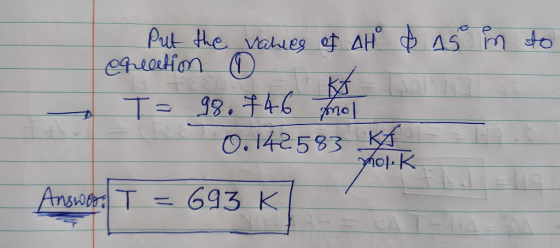 C.42 533 Answer|T = 693 K