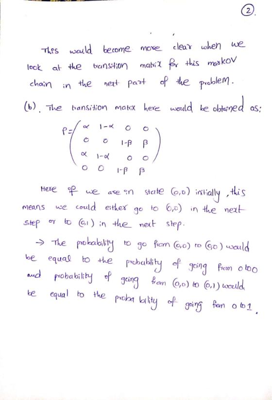 TLes wauld berome moe clea when we look al the mai chan in the nett paว+ of the pvolleM ben stion matưfh this ma8kOV (b) The