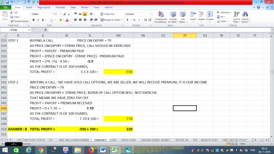 - 2x 335 NPV, IRR, PBP,OCFINDEX - Microsoft Excel (Product Activation Failed) File Home Insert Page Layout Formulas Data Revi