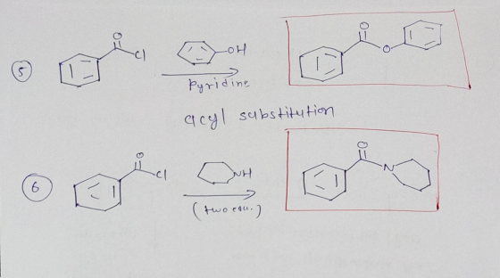-OH Pyridine acyl substitution two eau