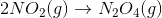 2N02(g) + N204(9)