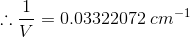 :: = 0.03322072 cm-1