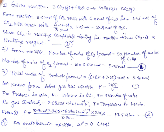 Gervn 3 C02)+442010 - g#e (g)+ 502{f) ea cHem: Faom 7acn, 3.0me Co2asl4.omel 2Dtr 1:95met CO2WEu eaci- wik 4.0me! 20. .asnal2