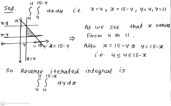 il 15-4 ol. ss dady ie 2=4,2=15-4, Y= 4,4=11 14 4 is Y: 11 As we sel that a varies 4:4 u to ll from → 4 IS 2= 15-4 Also x=15-