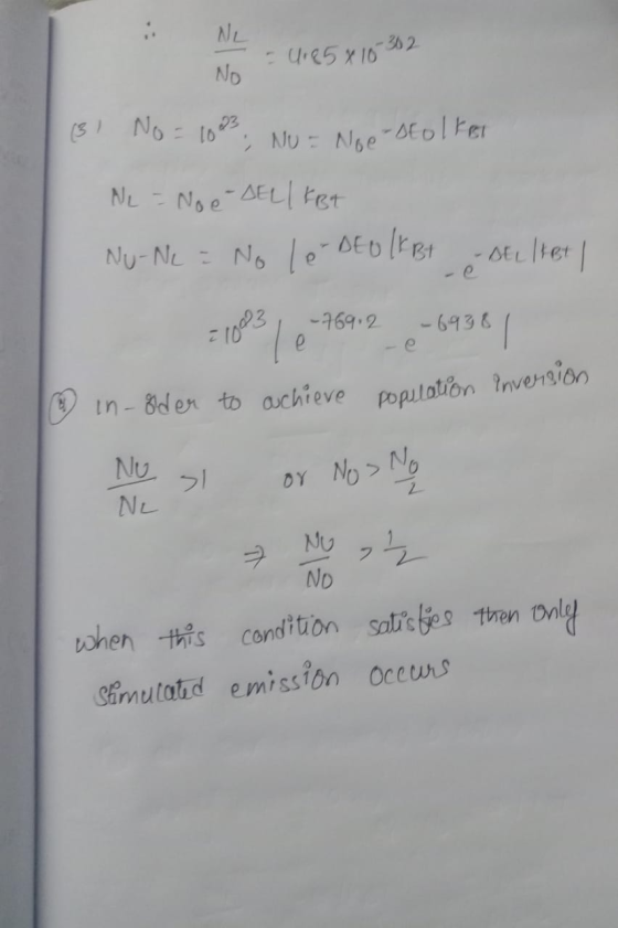 No = 4.85 x 10-302 (3) No = 1883, NU = Noe stoltest Ne - Noe - DEL/KBT Nu-Ne = No lo- DED KBH DELIHBT | 21083 / 0-76912 -6938