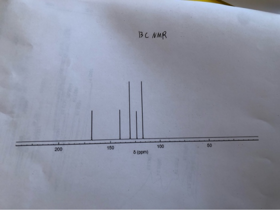13C NMR 200 150 100 (ppm)