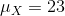 Ax = 23