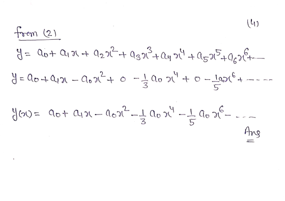(4) from (2) - До+ а24 -+ 4-5--+039° +04 2 -- аэ°40, в. — У= Qo 4 42 – а, 2*+ о -- По +o - Torts - Дар“, Со 20 st) = do+ 4 2