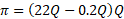 n = (22Q -0.20)