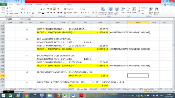 - 2x Σ AutoSum : A ke - Microsoft Excel (Product Activation Failed) File Home Insert Page Layout Formulas Data Review View Ad
