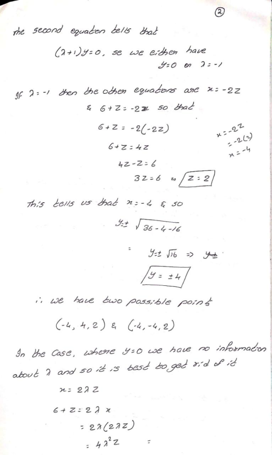 the second equaton tells that have و طرح حنه می ره تو (اپ 2) - Y=0 on a = -1 IF 2--/ then the other equators are w: -2Z & 6+