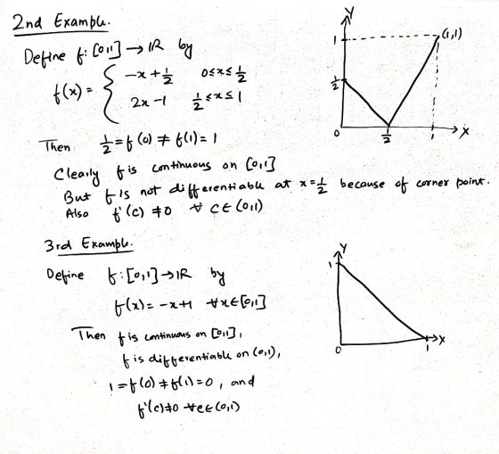 2nd Examblu Detine Co R by -x2 (I) Then Cleatiscm tinuous on But is not di ferentiabu at x Also Co because cf Corner point