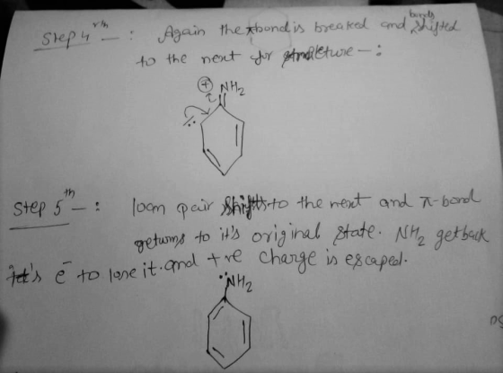 Step 4 - : histed Again the Abond is breaked and the next for etnolleture - : to Step 5 – loom pair shifts to the next and T-