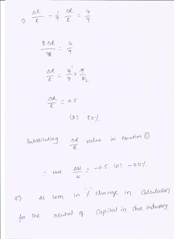 AR DR 4 9 R K 9 n 8 DR 4 9 9R AR 2 으 49 q R 8 OR OR е R = o.s (3) 50% Subtituling AR value in equation se R R OW -0.5 607) -5