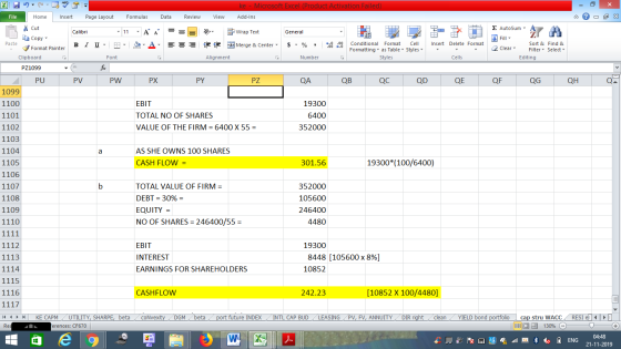 ke - Microsoft Excel (Product Activation Failed) File Home Insert Page Layout Formulas Data Review View Add-Ins - 2x % Cut Σ