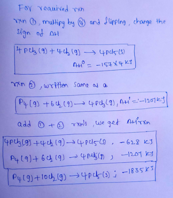 For reauired ryn xxn , multipy by 4) and flipping change the sign of AH 14 Petz (9) + 4ch (9) 4pcs(s) AHO - -15784kt rxn , wr
