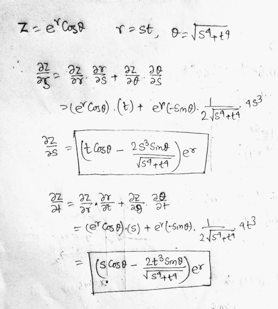 Z e Co TSt az 22 20 Ple Cas)t)er(-Sme) 25+t4 2కోSm (tCose (s৭+८৭ e Cas s)e-Sme), 963 (S Cos2t3Sme (l (1 (t