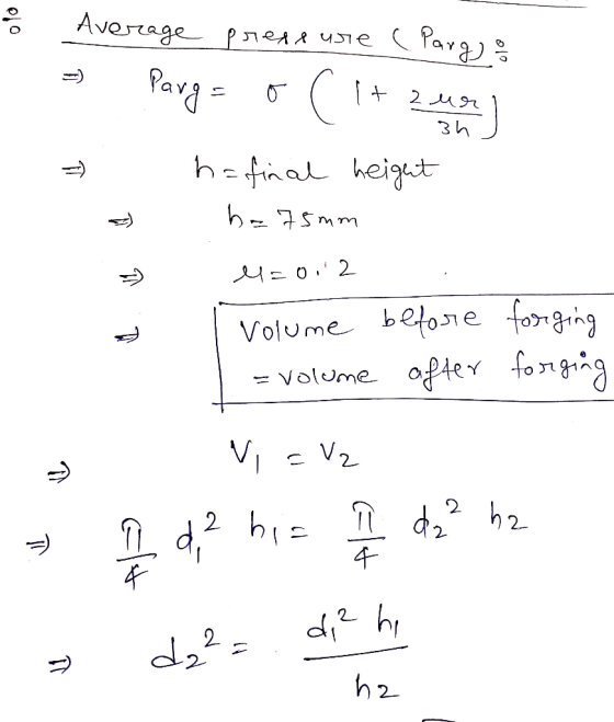 Averrage PeAa ue PaY Pargo 2 ur 3h hfnal heigt O2 Volume betoe Volume afler torgng - V2 d22 h2 d,2 ht 4 di d22 h2