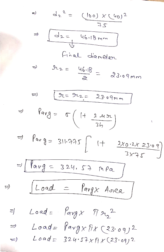 St inal diametor 46.18 २3.०৭mm 23 o9m m Pavg 2 SL Par g 311-945 2xo 2x 23 0 9 3 24, S M Pa Pavgx Aonea Load 2 Pavgx 2 Load Lo