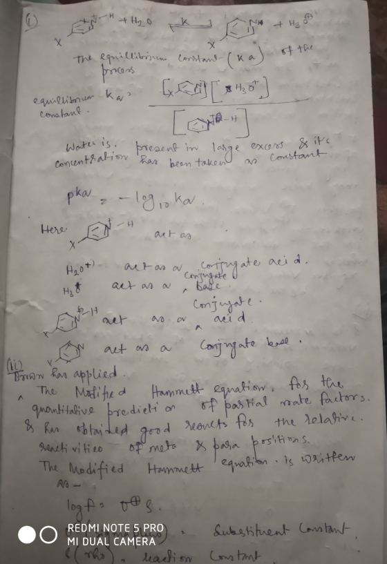 H 6 +H₂O + H₂ A x of the The equillitrium constant process (ka) kw? * H₂ equillibrum constant. Water is, concentration en ene