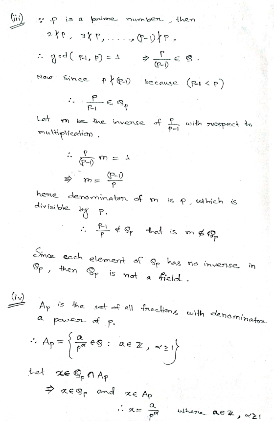 ( p is a prime number , then 2XP, 3XP, .......(P-1)fp. :. god( P-t, P) = 4 mes. How since pt (e-12 because (R6<p) Let m be th