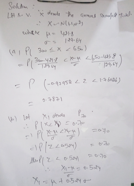 LH d. V. X denote the annual shonefall total. Solution : XuN1402) where M= 42118 129.64 (91 PL 300 5 X 2650) 300 421-8 (X-4 <