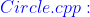 Circle.cpp