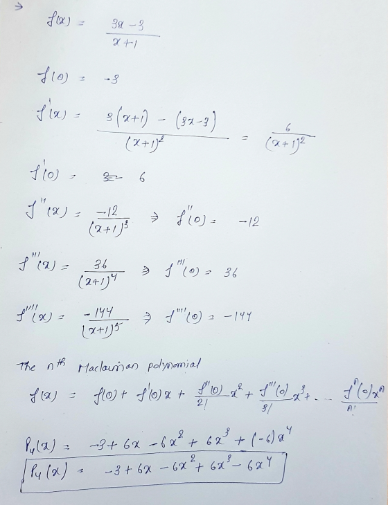 v f(x) = 34 - 3 x 41 110) = of f (x) = 3 (2+1) - (32-3) so - 6 Jex) = 12 po: -12 100= contents 110:3 $08) - Toronto = 1)