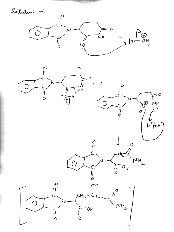 Solution - ခြင်း ... ? 1 0 G) ၂) ။ to-H * * လင်း Hi for Luhr 애 || Y: 11 CH- CH₂ с-би. NH 1)