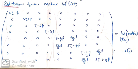 Solutions Green (54-B 0 0 Mahrix W (ilet) 0 0 0 0 lo -23 0 0 O O O (+& B 0 0 0 0 T 000 oooooo collam ī w imattis (let) 0 0 B