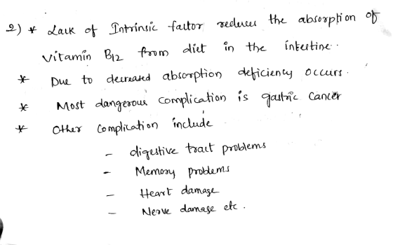auk ot Intrinsic fator eduu the absovpbi on ob ínkutine in the vitamin B2 fom dit Du to deurnakd abtorpion deficienuj OCirs M