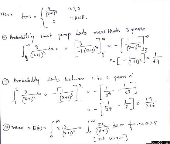 3 Here fons (14159 27,0 TRUE, lants more that 3 that 3 years ① Probability pump dra 2 3 (2+1) 오 64 Somero [scana-- [com 2-[-