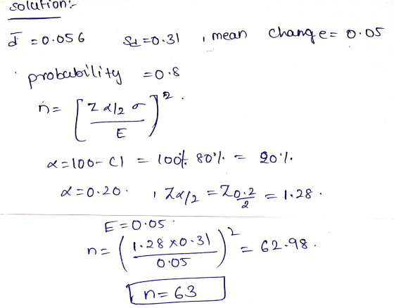 solutions I -0.056 왼2031 I mean Change= 0.05 probability =0.8 2012o ㅌ 901. x- 100-C) - - Moof. go -0、20, 제2 드2를 Zoe - 128 1.