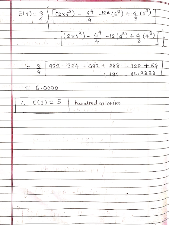 2 [2x6?) 120 (62) +90 T (2x4°) – 4* –12642) +919814 31 432 -324 - 432 + 288 - 128_+ 641 *192 85.3333 5 .0DOO i. Ely)=5 bundre