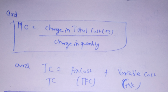 aod 1 Mo 2 charge, in Total Cost (te) charge, in quending and Tea TC fix cost (TFC) t Narrable cost Cves
