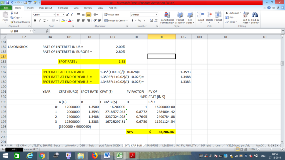 ke - Microsoft Excel (Product Activation Failed) Add-Ins - 2x General Wrap Text Merge & Center - $ :.: % , Number Σ AutoSum :